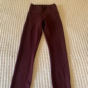 Lululemon Wunder Train High Rise Tight 25" Size 2